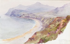 Bukten vid Nevin, Wales av George Elbert Burr