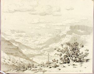 Molnskuggor, Apache Trail, Arizona