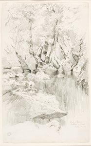 Fairy Glen, Bettws-y-Coed av George Elbert Burr