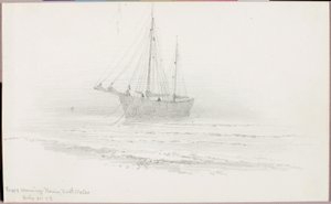Dimmig morgon, Nevin, norra Wales av George Elbert Burr