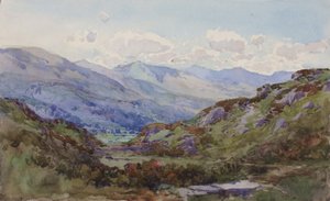 Från ovan Pont-y-Pant, 1899. av George Elbert Burr