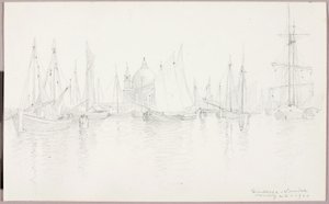 Giudecca--Venedig av George Elbert Burr