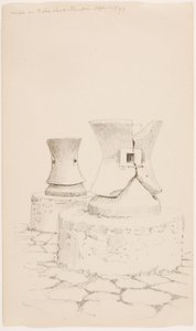 Kvarnarna i bageriet--Pompei av George Elbert Burr