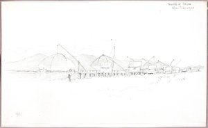 Arno-flodens mynning av George Elbert Burr