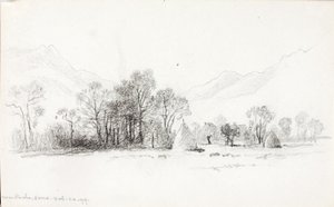 Nära Roche, Vaud av George Elbert Burr