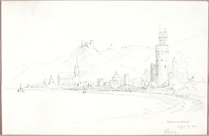Oberwesel av George Elbert Burr