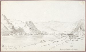 Rhen, från Caub av George Elbert Burr