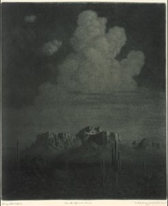 Superstition Mountain, Apache Trail, Arizona, höger [nr 2]