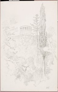 Sibyllans tempel, Tivoli av George Elbert Burr