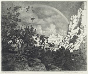 The Edge of the Desert, Arizona av George Elbert Burr