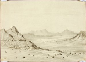 Utan titel (teckning för tryck) av George Elbert Burr
