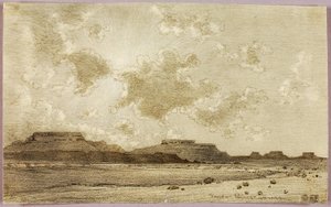 Utan titel (överföringsteckning för tryck) av George Elbert Burr