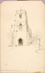 West Gate, Warwick av George Elbert Burr