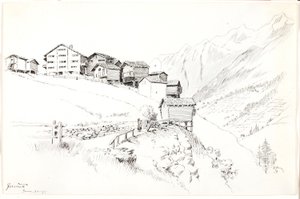 Zermatt av George Elbert Burr