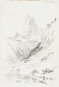Zermatt av George Elbert Burr
