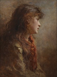 En zigenarflicka, 1880