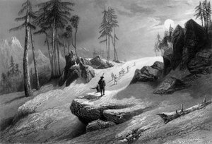 "Crossing the Choor Mountain", 1838.