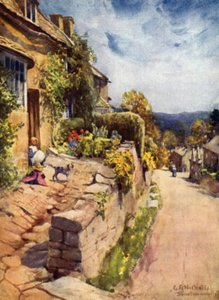 Bourton on the Hill av George Franck Nicholls
