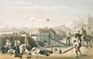 1781c8.Pl.15 Heavy Day in the Batteries, från 