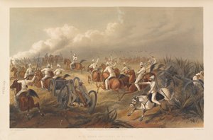 ?Hästartilleri i aktion?, 1857 ca