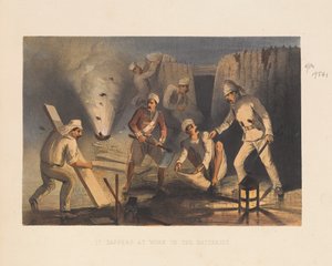 ?Sappare i arbete i batterierna?, 1857