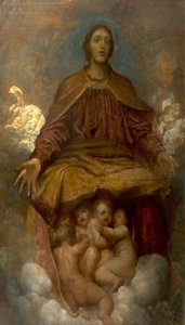Kristendomens ande, 1872-75 av George Frederick Watts