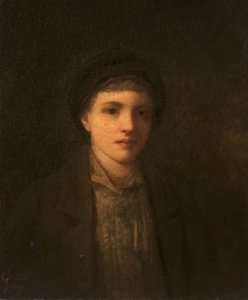 Chef för en pojke, före 1885. av George Fuller