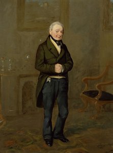 Portrait of a Household Steward of Bramham Park, Yorkshire, identifierad som John Pollock (1769-1837), ca 1822 (olja på duk) av George Garrard