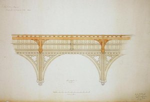 New College Oxford: Design för New Hall Roof