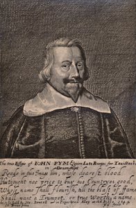 John Pym, engelsk parlamentarisk politiker, c1644 1894 av George Glover