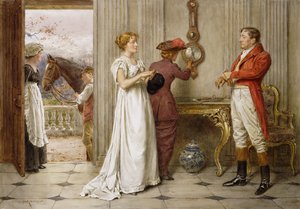 En sydlig vind och en molnig himmel, av George Goodwin Kilburne