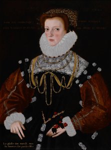 Lady Philippa Coningsby av George Gower
