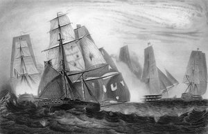Kapten Charles Napiers oförskämda beteende, 15 april 1809 c1857. av George Greatbatch