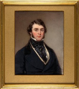 Porträtt av en man, 1867. av George H. Hite
