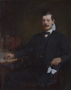 Porträtt av Sir George E. Carter av George Hall Neale