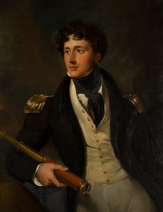 Porträtt av kapten den Hon. Charles Bridgeman (1791-1860), ca 1810-50 (olja på duk) av George Hayter