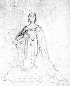 Drottning Victoria avlade kröningseden, 1837, 1901. av George Hayter