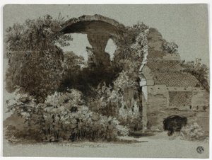 Pretorianska rum, Hadrianus villa av George Hayter