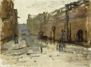 Jobbet i Rotterdam av George Hendrik Breitner