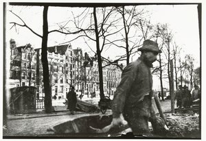 Genombrott på Raadhuisstraat i Amsterdam av George Hendrik Breitner