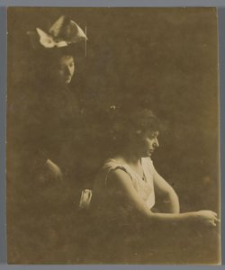 Porträtt av Marie och Lise Jordan av George Hendrik Breitner