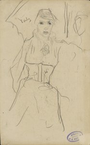 stående kvinna av George Hendrik Breitner