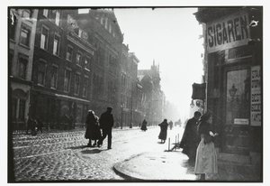 Gatuvy i Rotterdam av George Hendrik Breitner