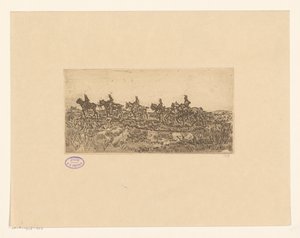 fältartilleri av George Hendrik Breitner