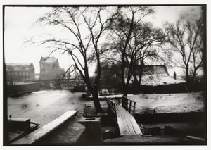 Vinterutsikt över Amstel i Amsterdam av George Hendrik Breitner