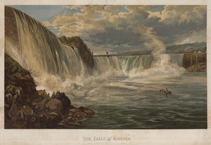 Niagarafallen (kromolit) av George Henry Andrews