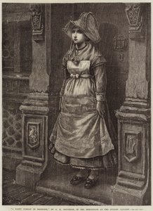 En regnig söndag i Bretagne av George Henry Boughton