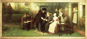Andrew Marvell (1621-78) besöker sin vän John Milton (1608-74)
