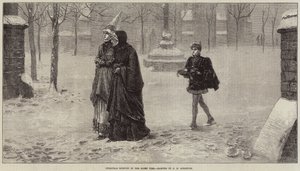 Julmorgon på den gamla tiden