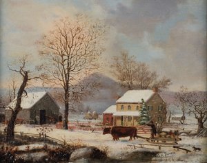 Vinterlandskap, 1830-60